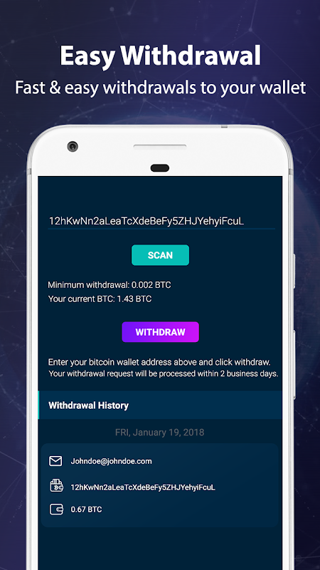 how to mine bitcoins on android free